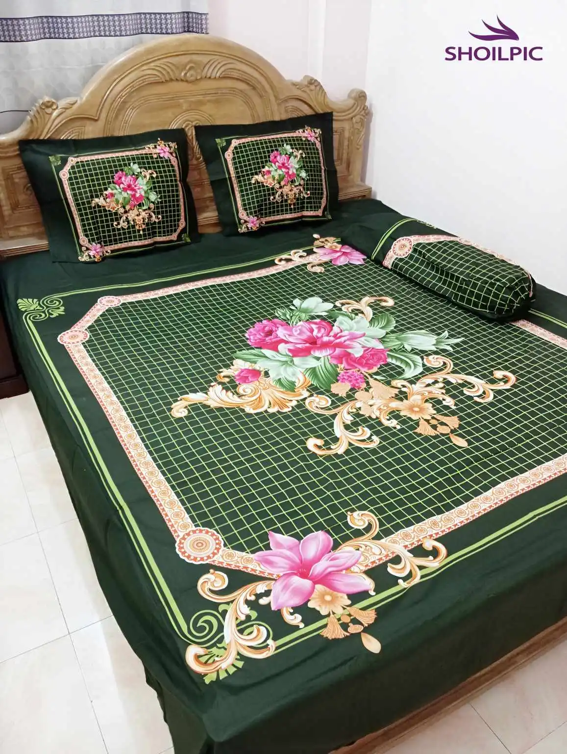 Luxury Panel Bed sheet (4 pcs)