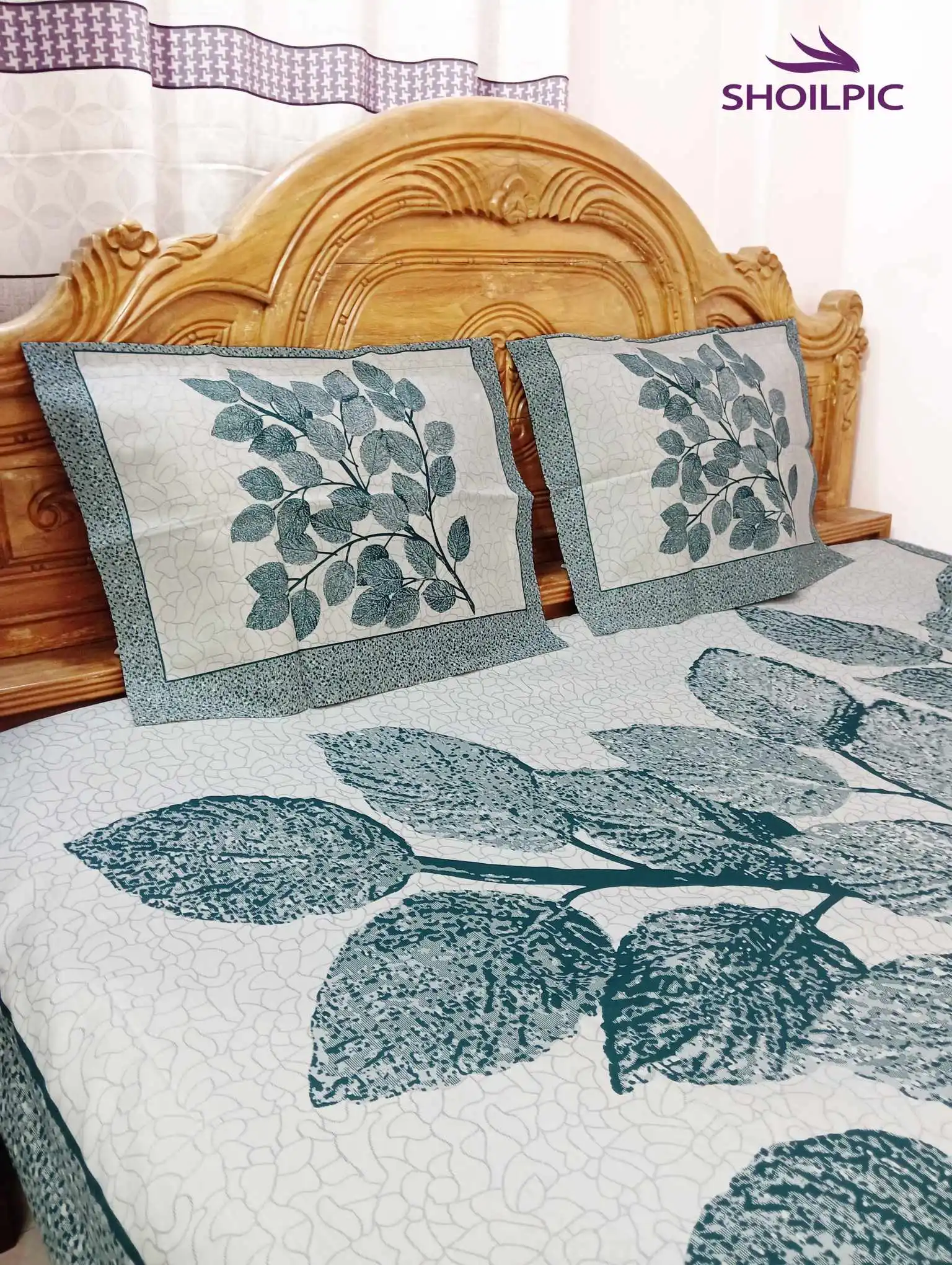Luxury Panel Bed sheet (4 pcs) - Image 3